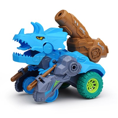 Машина "Трицератопс" в ассортименте, в коробке