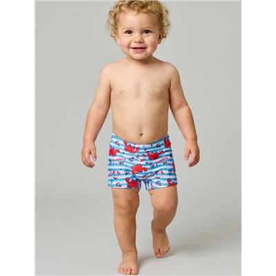 Плавки-шорты детские трикотажные для мальчиков, средней длины