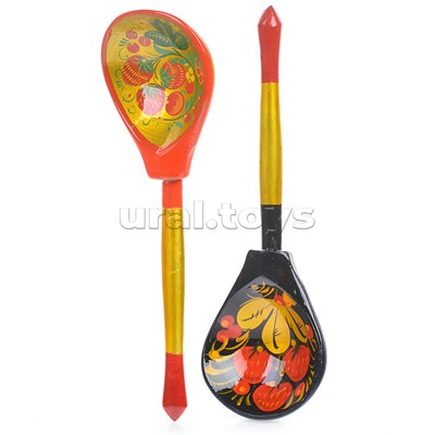 Ложка расписная "Ягоды" (цена за 1 шт.)