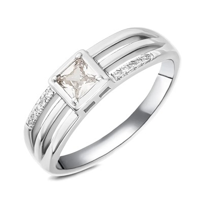 Кольцо, куб.циркон., BY-4729