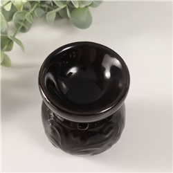 Аромалампа для эфирных масел «Геометрия и растительность», керамика, 7.5×8.5×9 см, МИКС