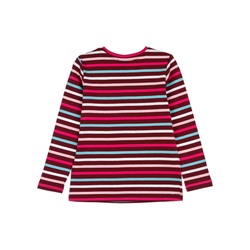 Фуфайка трикотажная для девочек (футболка с длинными рукавами)