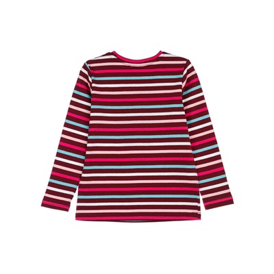 Фуфайка трикотажная для девочек (футболка с длинными рукавами)