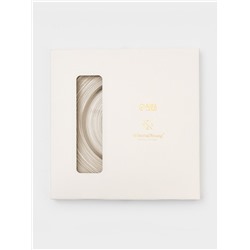 Тарелка подстановочная Magistro, d=33 см, стекло, бежевая