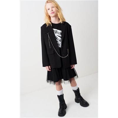 Жакет текстильный для девочек PLAYTODAY, 1239616