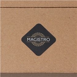 Набор бокалов Magistro «Овация», 400 мл, 7.5×20 см, 6 шт., стекло, прозрачный