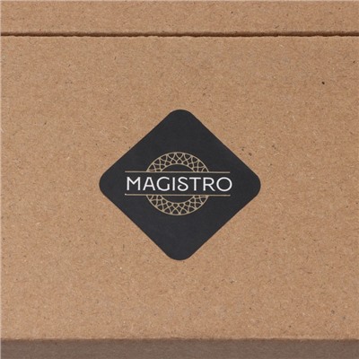 Набор бокалов Magistro «Овация», 400 мл, 7.5×20 см, 6 шт., стекло, прозрачный