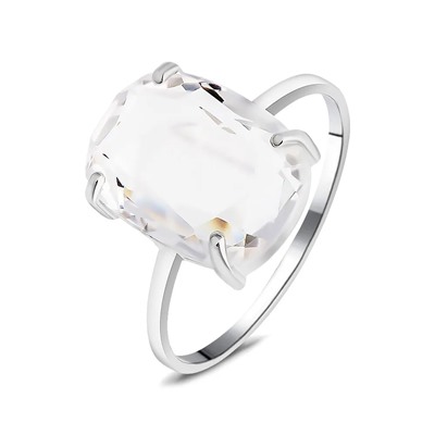 Кольцо, горный хрусталь, Амур