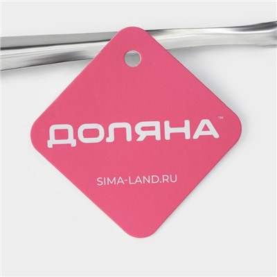 Сито для снятия пены Доляна «Металлик», 30×13 см, серебристое