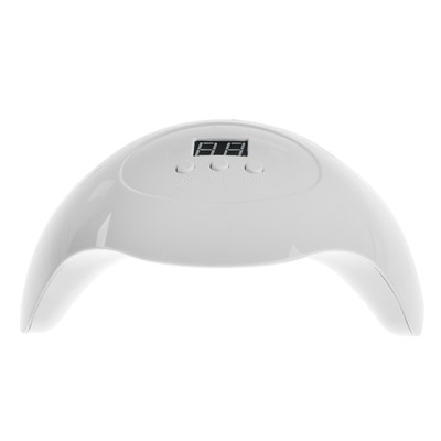 Лампа для маникюра Luazon LUF-06, UV/LED, 15 диодов, 36 Вт, таймер, USB, белая