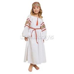 Костюм "Купава" платье-рубашка детская размер 128-64