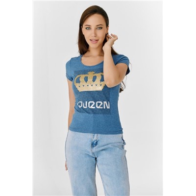 Футболка 8042 (Индиго)