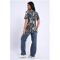 Футболка 35888 (Темно-зеленый)