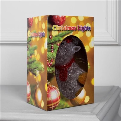 Светодиодная фигура «Оленёнок» 7×25×7 см, акрил, 10 LED, батарейки ААх2 (не в комплекте), свечение белое