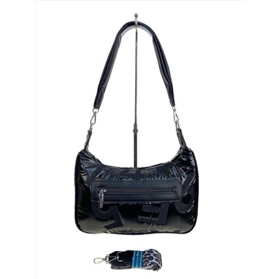 Сумка из болоньи  через плечо, цвет черный