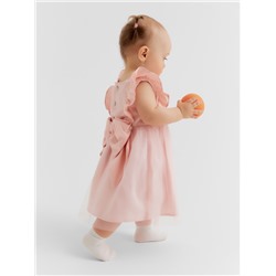 Платье для девочки «Крошка Я», рост 62-68 см, персиковое