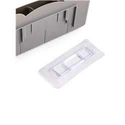 Подставка для зонтов, пластик, 23.5×7.5×11 см, 6.5×23.5×4 см, серая