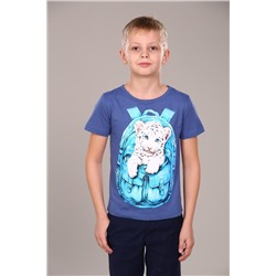 Фонзи - футболка индиго