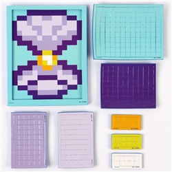 Мозаика 3 в 1 «Принцессы», аквамозаика, термомозаика и мозаика из EVA, 4+