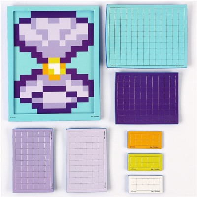 Мозаика 3 в 1 «Принцессы», аквамозаика, термомозаика и мозаика из EVA, 4+