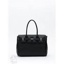 Сумка женская кожаная 1081M black Polina&Eiterou