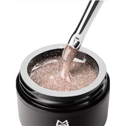 MANITA Гель моделирующий для ногтей с хлопьями юки / Builder Gel Flash №03, 15 мл 28220