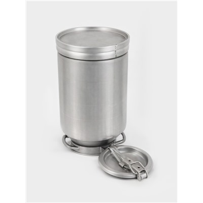 Бидон (фляга), 25 л, с крышкой, алюминий марки А5, толщина 2.4 мм