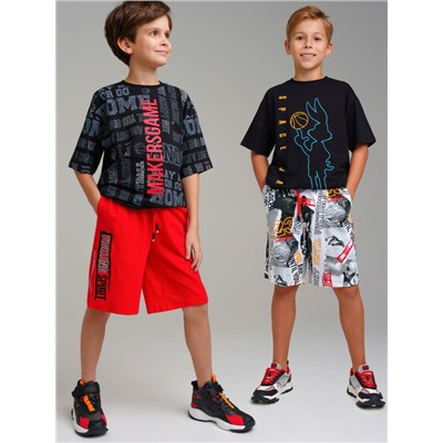 Шорты трикотажные для мальчиков, 2 шт в комплекте