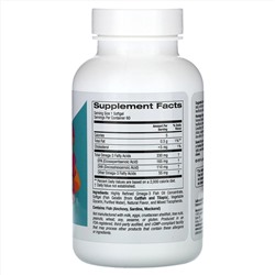 California Gold Nutrition, рыбий жир с омега-3 для детей, натуральный клубничный вкус, 60 капсул из рыбьего желатина