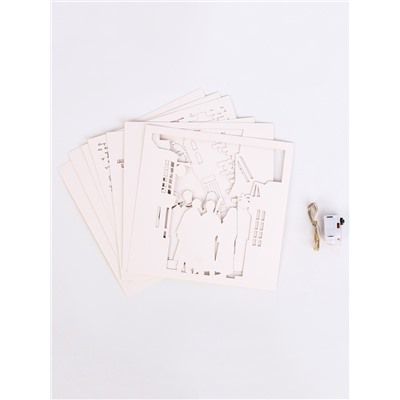 УЦЕНКА Набор для творчества Создай ночник, рамка Волшебники