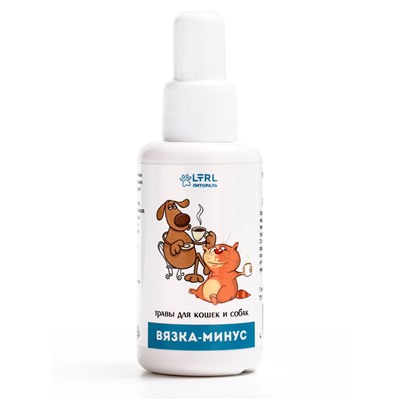 Лечебные травы для собак и кошек «Вязка минус» 50 мл
