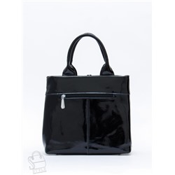 Сумка женская кожаная 5768P black Polina&Eiterou