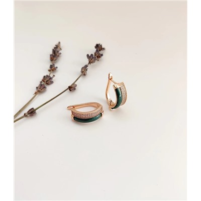 Серьги с керамикой