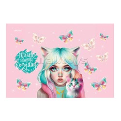 Накладка на стол "Miracle" 43x29 см, пластиковая 500 мкм, с цветным рисунком