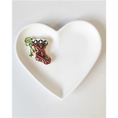 Брошь Новогодний стиль