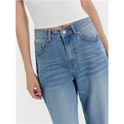 БРЮКИ ЖЕНСКИЕ ДЖИНСОВЫЕ 2024-DTW1301-1