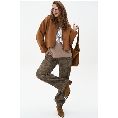 Брюки Барнео (вельвет/мокко)