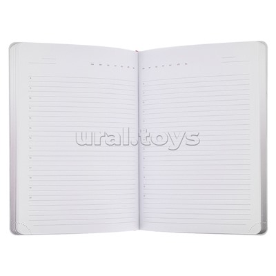 Ежедневник недатированный "Note. Нет входа" A5, 272 стр, белая бумага 70 г/м²  черный
