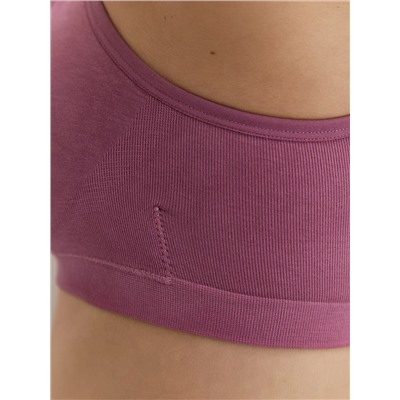 Omsa Топ OmD 1111S Cotton Майка "Toп" женская (кроп-топ на тонких бретелях с вкладышами), CO