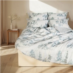 Пододеяльник 1.5-спальный SL Home Forest, 150×220 см, сатин