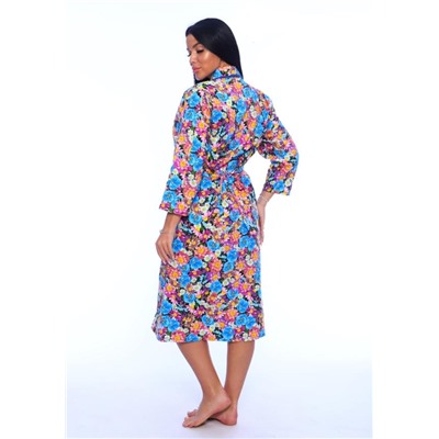 Халат запашной, фланель