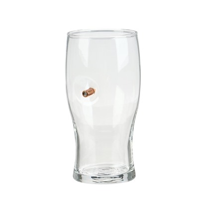 Бокал для пива с пулей «Непробиваемый», 500 мл