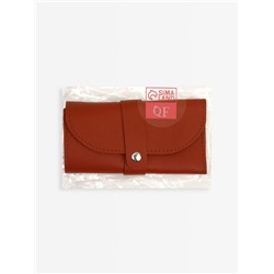 Набор маникюрный «Люси», 10 предметов, кожзам-чехол, коричневый