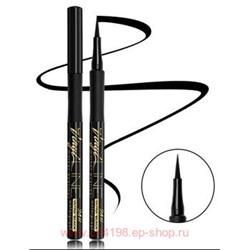 LUXVISAGE Подводка-маркер для глаз Vinil Line ultra black 24H waterprof чёрная 1.2 мл