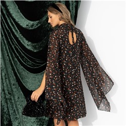 Платье с акцентными рукавами, Стильная эйфория