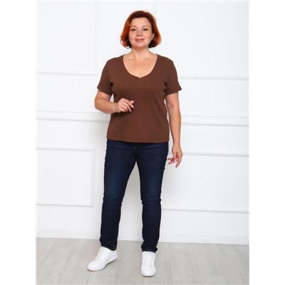 Футболка "Дубль" (Шоколадный)