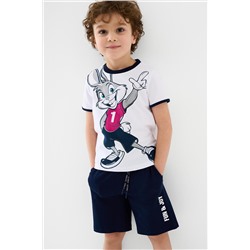 Комплект трикотажный для мальчиков: фуфайка (футболка), шорты PLAYTODAY, 1239622