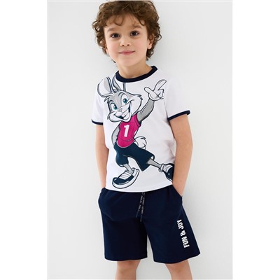 Комплект трикотажный для мальчиков: фуфайка (футболка), шорты PLAYTODAY, 1239622