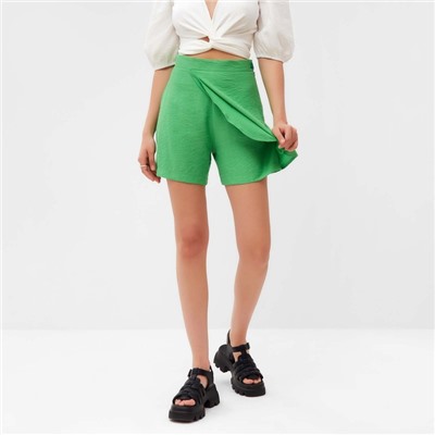 Юбка-шорты женская MIST Summer time, зелёная, размер 44