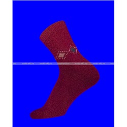 Термоноски женские собачья шерсть Ромбы арт. 3700